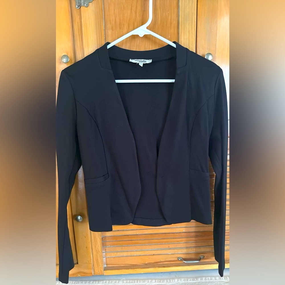 Charlotte Russe Fitted Black Blazer